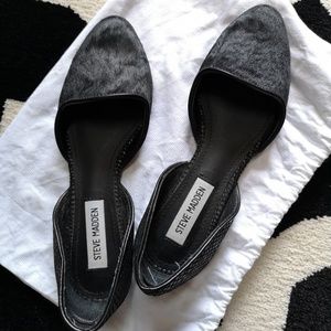 Steve madden black loafer flats